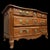 18th Century Louis Period Bombé Commode in Walnut and Gilt Bronze For Sale - Image 3 of 5