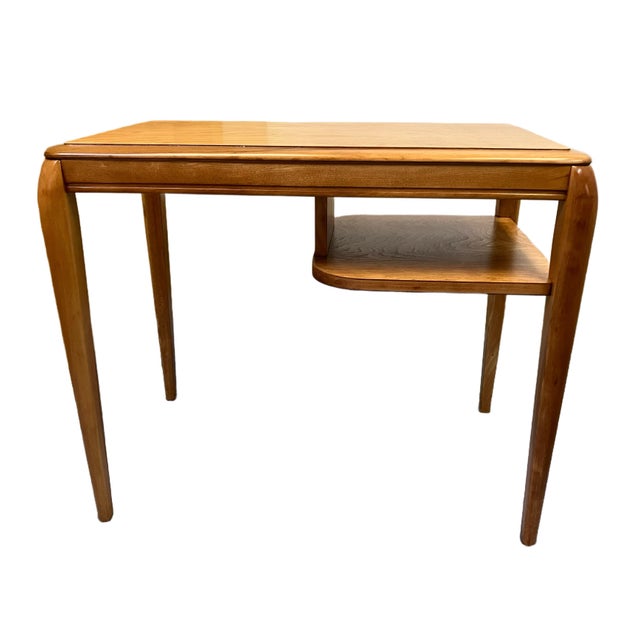 Wood MId 20th Century Mersman Maple Side/Lamp Tables For Sale - Image 7 of 10