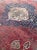 Raspberry Red 1900's Antique Rug with Dainty Flora & Suspended Vines Design 10.5 x 13.3 For Sale - Image 8 of 13