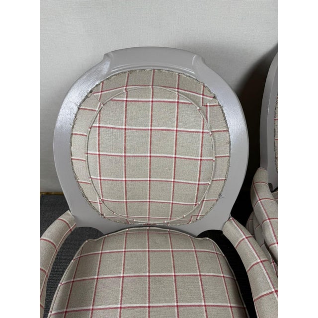 Set of 19th Century Style Armchairs For Sale - Image 6 of 13