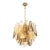 Contemporary Modern Multicolor Amber "Rondini" Murano Chandelier by Simoeng For Sale
