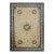 1890s Antique Ivory Chinese Bird of Paradise Medallion Large Size Peking Rug For Sale