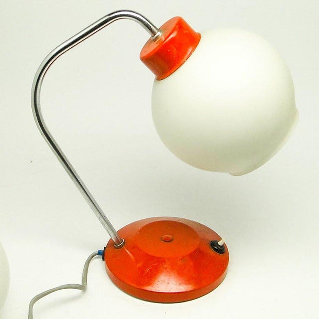 Metal Mid-Century Modern Style Desk Lamp from Lidokov, Czechoslovakia, 1970s For Sale - Image 7 of 9