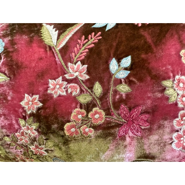 2020s New Liza Shaded Light Rouge Pillowcase For Sale - Image 5 of 7