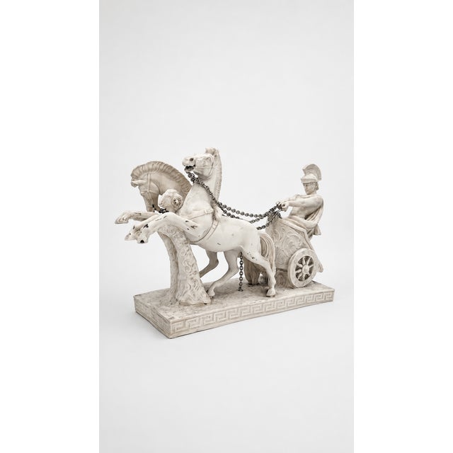 Italian Alabaster Sculpture from A. Santini, 1970s For Sale - Image 13 of 13