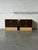 This matching pair of two-drawer nightstands features a striking two-tone design with clean lines. Their minimalist...