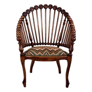 Antique Late 19th Century George Hunzinger "Lollipop" Chair For Sale