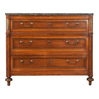 19th Century French Petite Louis XVI Style Commode For Sale