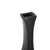 Black Black Onion Tapered Low Ceramic Vase For Sale - Image 8 of 11