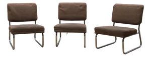 Vintage Armchairs, 1950s, Set of 3