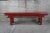 20th Century Chinese Elm Red Lacquer Altar Bench For Sale - Image 9 of 13