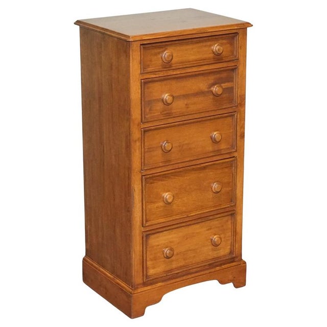 Oak Tallboy Chest of Drawers from Willis & Gambier For Sale - Image 12 of 12