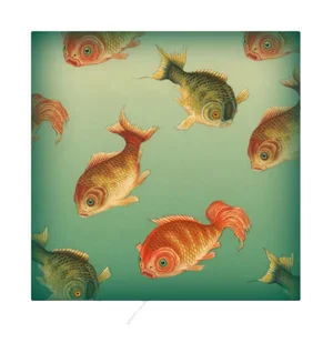 Vintage 'Many Fish' Archival Print