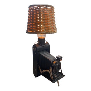 Kodak Junior Six-20 Series II Camera Vintage Converted to Lamp Late 1930 - 1940 For Sale
