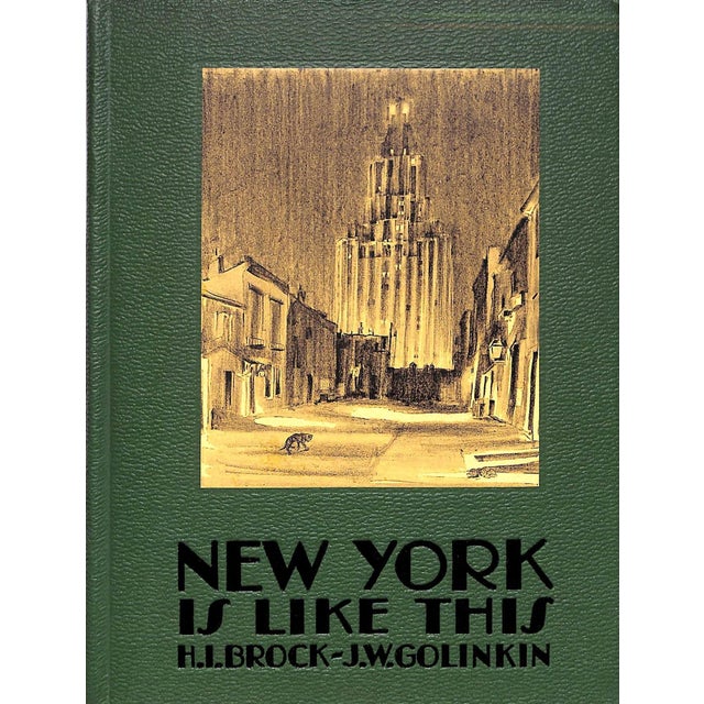 Traditional "New York Is Like This" 1929 Brock, h.i. And Golinkin, j.w. For Sale - Image 3 of 12