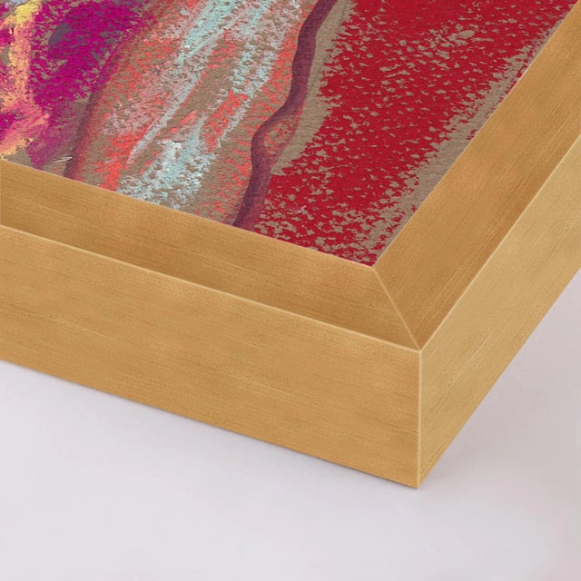 Happy Menocal Cabaret Diptych by Happy Menocal in Gold Frame, Small Art Prints, Set of 2 For Sale - Image 4 of 5