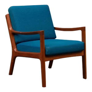 Model 166 Senator Lounge Chair by Ole Wanscher