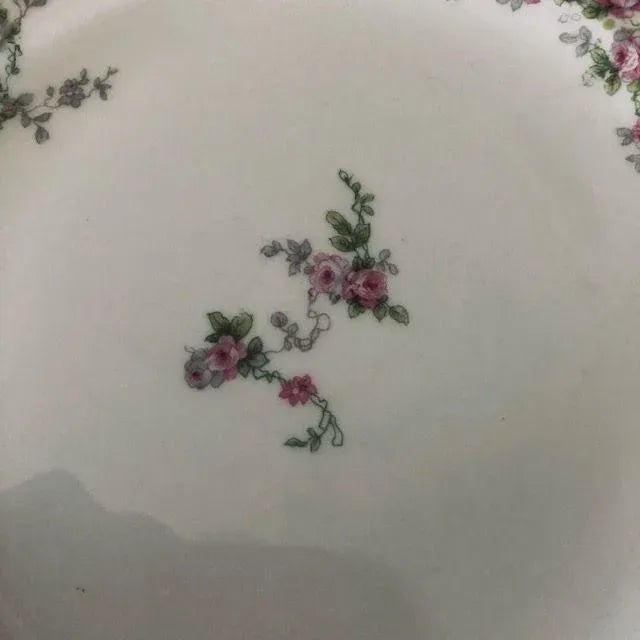 Shabby Chic Vintage French Limoges Gda Plates S/4 For Sale - Image 3 of 5