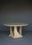 Wood Architectural Handmade Dining Table in White-Washed Pine, 1970s For Sale - Image 7 of 18
