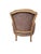 Vintage French Louis XV Style Carved Wood Bergère Accent Armchair For Sale - Image 14 of 14
