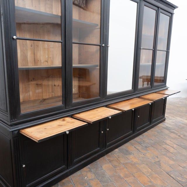 20th Century Wooden Bookcase, 1900 For Sale - Image 4 of 12