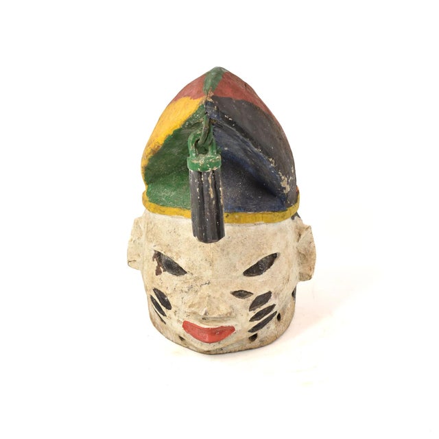 African Early 20th Century Yoruba Gelede Mask Nigeria For Sale - Image 3 of 7