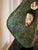 Verdigris 1960s Leonardo Nierman Signed Abstract Bronze Sculpture With Verdigris Patina on Custom Lucite Base For Sale - Image 8 of 10