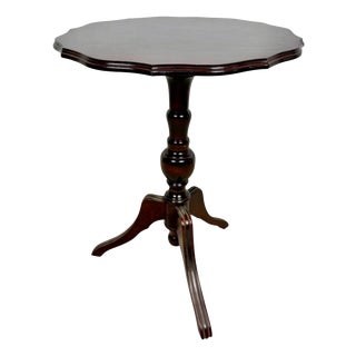 20th Century English Tilt-Top Side Table, 1940 For Sale