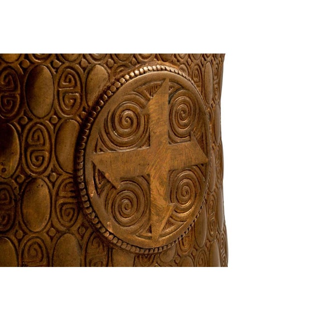 Art Nouveau Austrian Bronze Vase by Gustav Gurschner, 1912 For Sale - Image 4 of 6