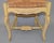 1950s French Country Carved Papercord Seat Chair For Sale - Image 12 of 13