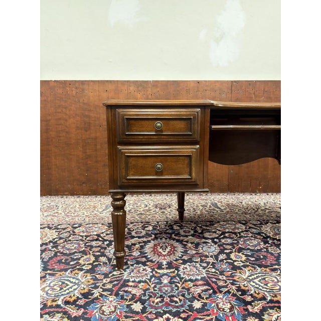 English Writing Desk with Back Panel For Sale - Image 10 of 18
