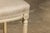 Pair of French Louis XVI Style 1920s Painted Side Chairs with Fluted Legs For Sale - Image 4 of 12