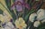 Gladys T Smith Still Life of Flowers and Buddha Head Oil Painting For Sale - Image 4 of 15
