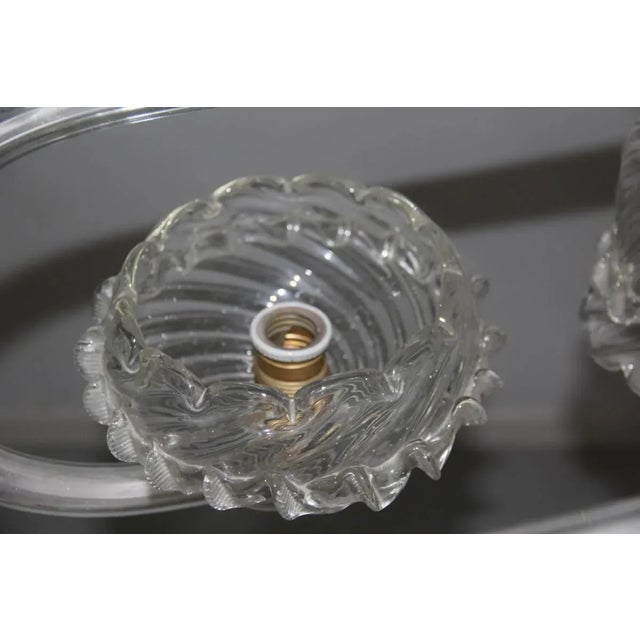 Murano Glass Chandelier from Barovier & Toso, 1940s For Sale - Image 8 of 11