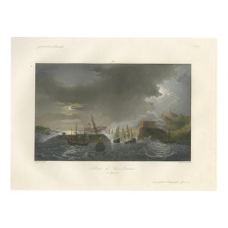 Duguay-Trouin, Capture of Rio De Janeiro, 1838, Engraving For Sale
