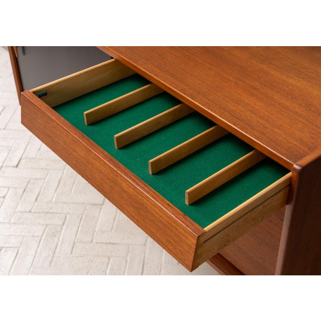 1960s Nils Jonsson Teak Wall Console For Sale - Image 13 of 16