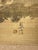 Wood Vintage Japanese 4-Panel Byobu Folding Screen Hand Painted on Silk Landscape Motif 66" X 36" For Sale - Image 7 of 11