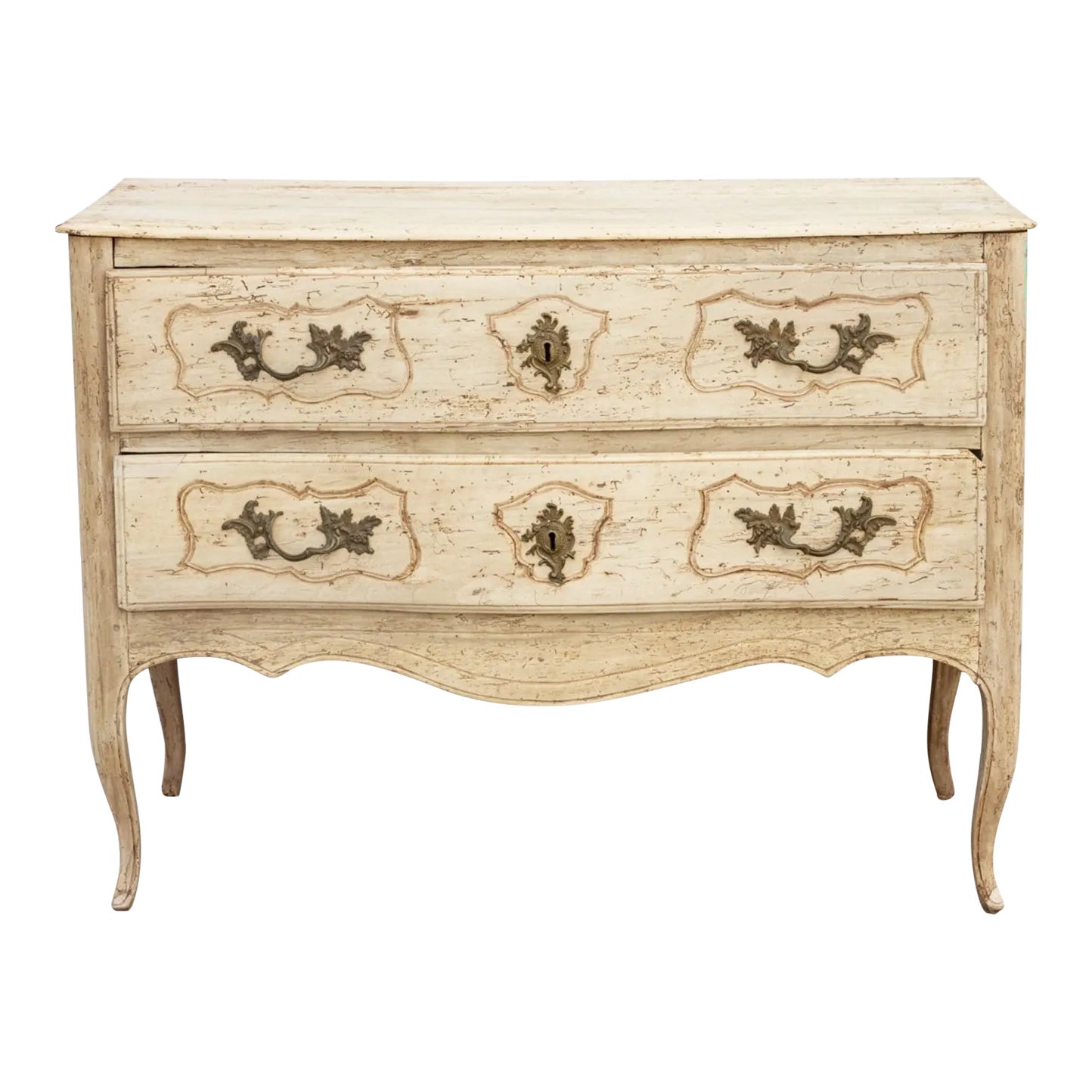 Antique Farmhouse French Bleached Dresser Chairish