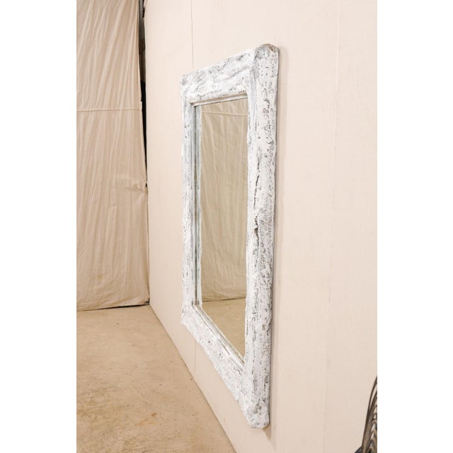 Vintage Mirror with Faux-Bois Surround For Sale - Image 11 of 11
