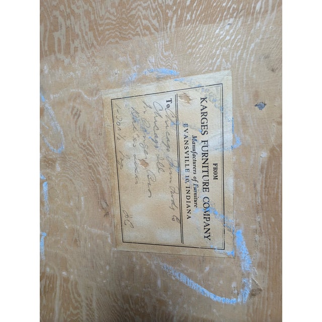 Vintage Karges Georgian Style Pine Breakfront Secretary For Sale - Image 14 of 16