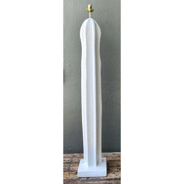 Vintage Plaster Cactus Floor Lamp For Sale - Image 10 of 14