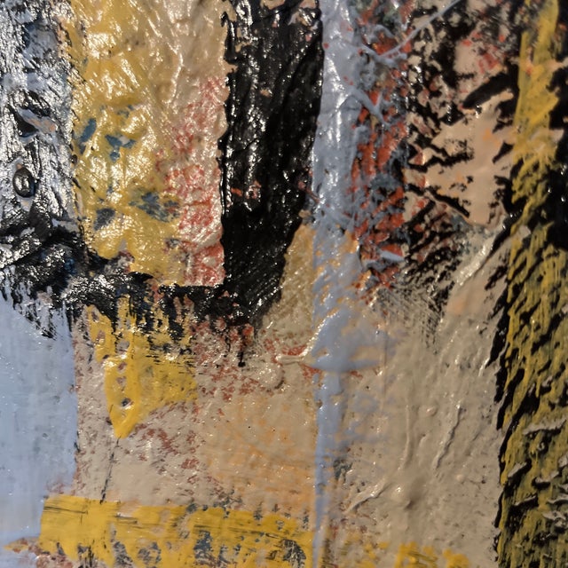 2020s “Self Portrait” by John Frates Mid Century Modern Abstract Certificate of Authenticity With Invoice Hang Multi-Directional For Sale - Image 5 of 8