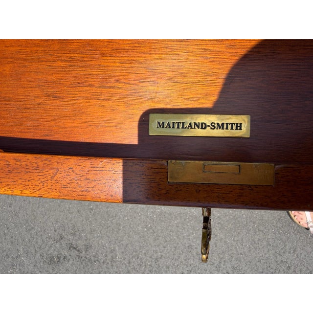 Maitland Smith Federal Style Figural Mahogany Sideboard For Sale In Naples, FL - Image 6 of 11