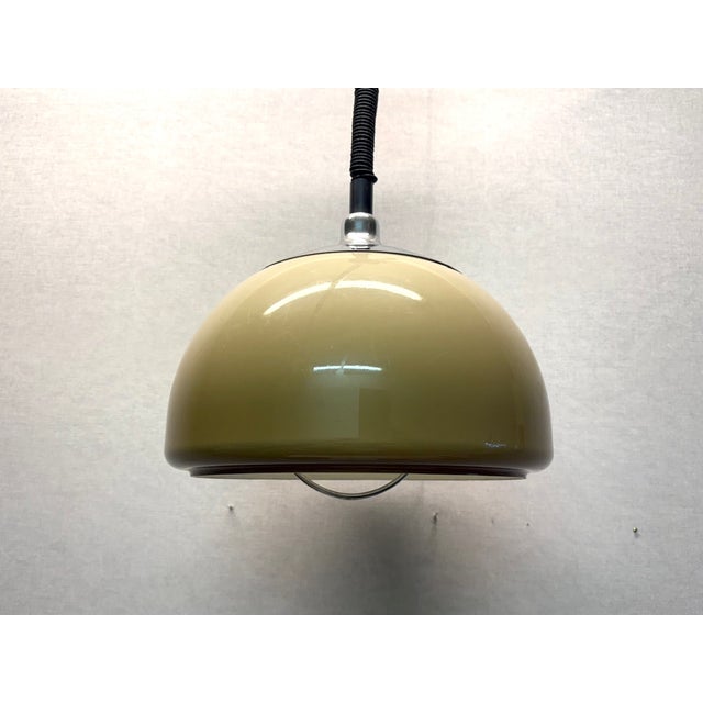 Space Age Mushroom Ceiling Lamp in Beige by Cosack, 1960s For Sale - Image 5 of 18
