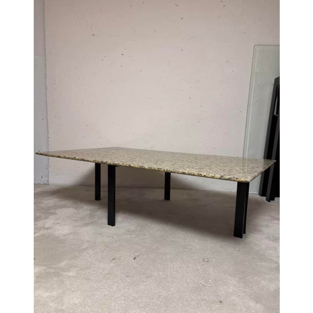 Granite coffee table from Artelano in 1982. Very good condition. I have official proof of authenticity such as vintage...