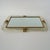 Barovier & Toso Barovier & Toso Twist Murano Glass and Brass Tray For Sale - Image 4 of 11