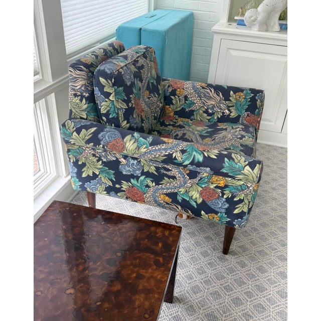 Pair MCM Dragon Chairs For Sale - Image 4 of 10