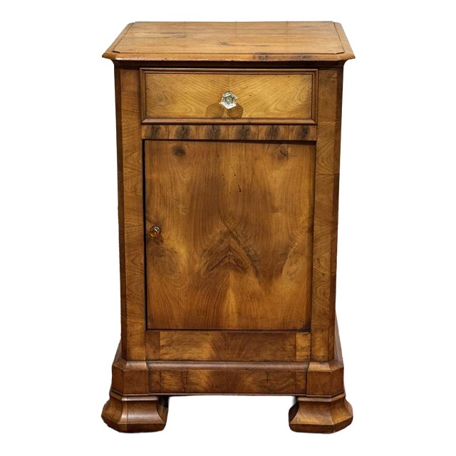 Louis Philippe Bedside Table in Cherry Wood, 1800s For Sale