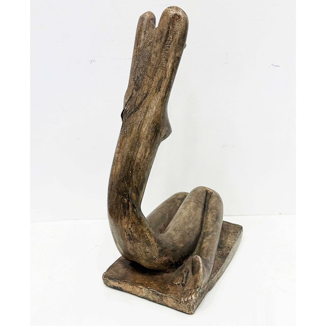 1970s Chuck Dodson Erotic Nude Sculpture in Plaster Composition For Sale In Miami - Image 6 of 6