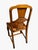 1940s Set of 3 English Oak Dining Chairs For Sale - Image 4 of 8